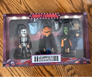 NECA Toony Terrors Halloween III: Season of the Witch Trick or Treaters 3-Pack.