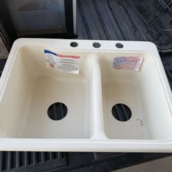 Kitchen Double Sink