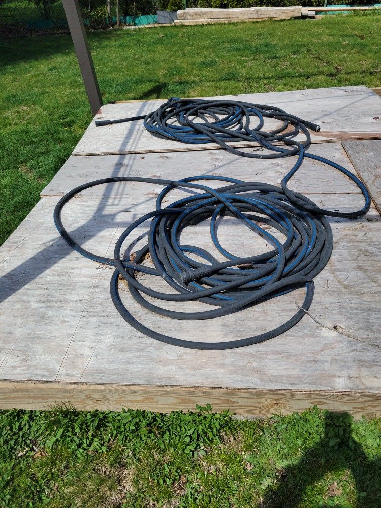2 Heavy Duty Water Hoses