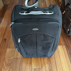 Tumi Mid Size Rolling Suitcase Black 