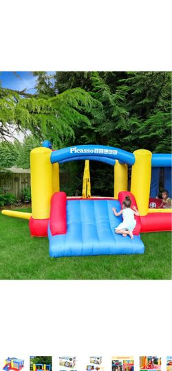 Big bouncy  house  in new like condition