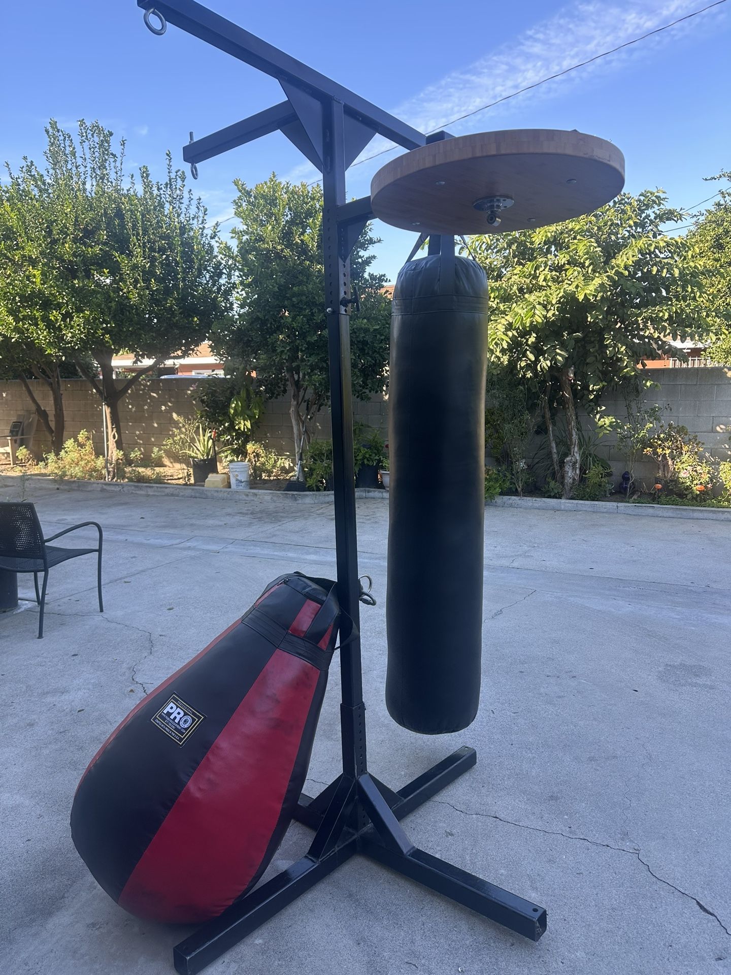 Punching Bag Set Up