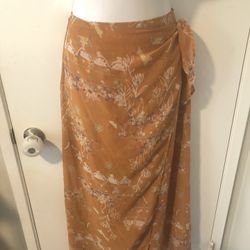 Size Large Floral Maxi Skirt 