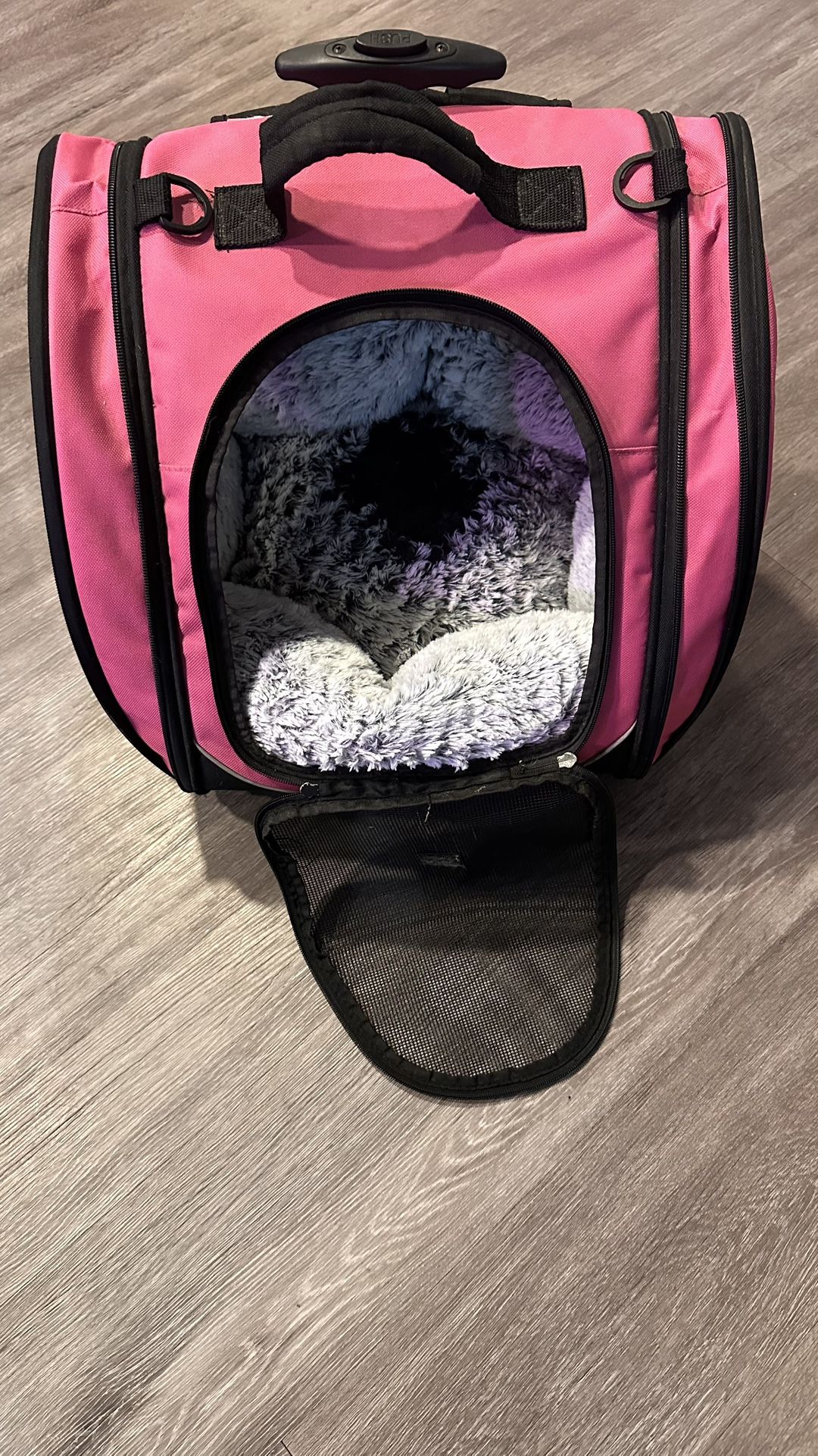 Dog Carrier Pink Bag