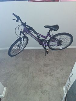 Purple Huffy Bike