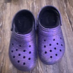 Purple Crocs Kid