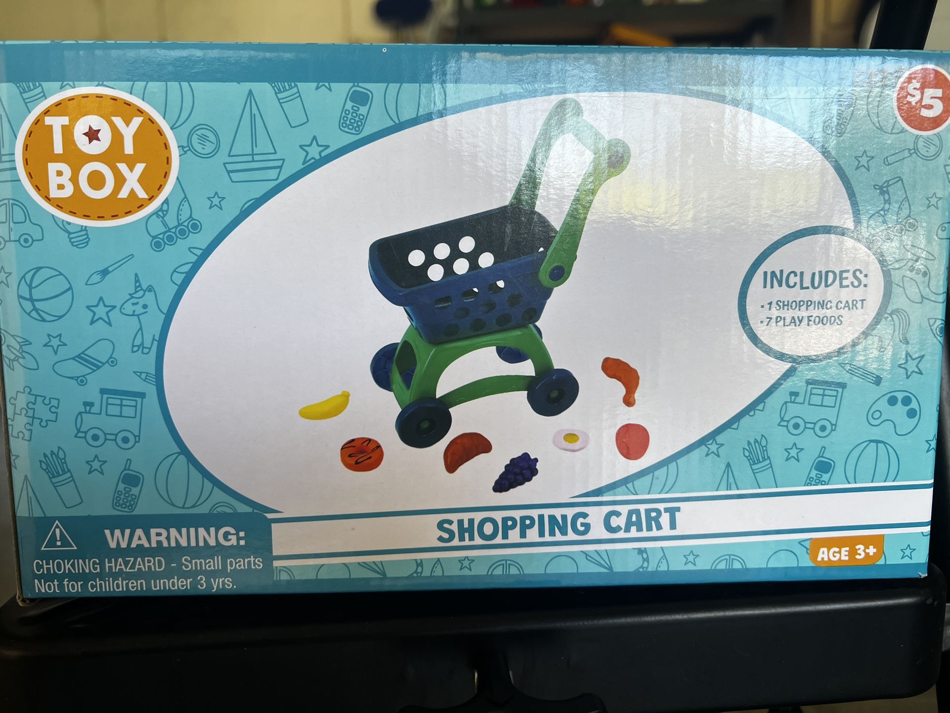 Toy Shopping Cart (For Toddlers 3+ Years)