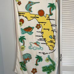 Vintage Beach Towel 