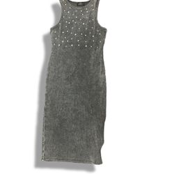 gray tank dress