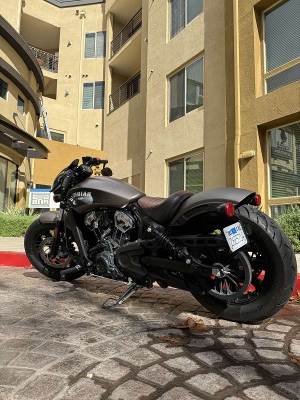 INDIAN  SCOUT BOBBER