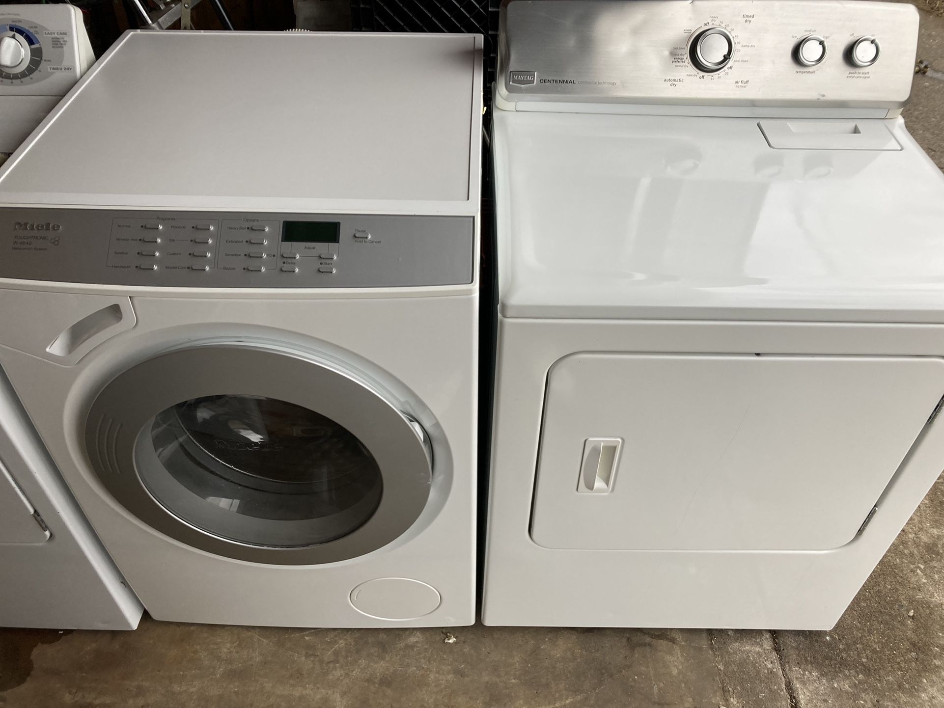 Washer And Dryer