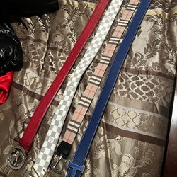 3 Designer belts for sale need gone ASAP 