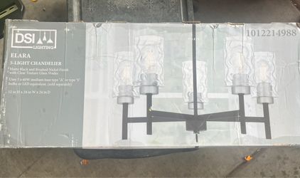 DSI Lighting Elara 5-Light Chandelier