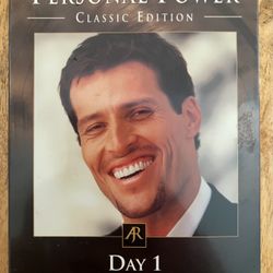 Anthony Robbins "Personal Power" Classic Edition Day 1 CD New Sealed