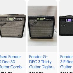 Fender G-DEC-30 Used Guitar Amp Still Good For You<💯