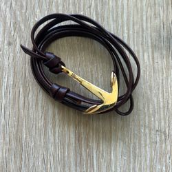 Miansai Wrap Bracelet With Anchor