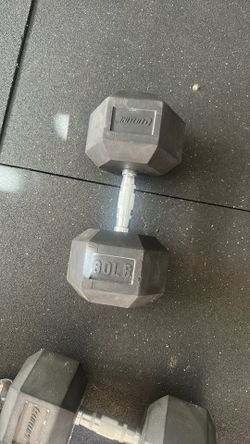 80lb Hex Dumbbell (1)