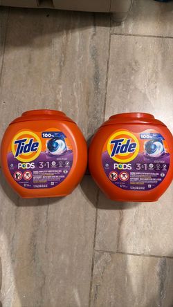 Tide pods 57 capsules 2x$28