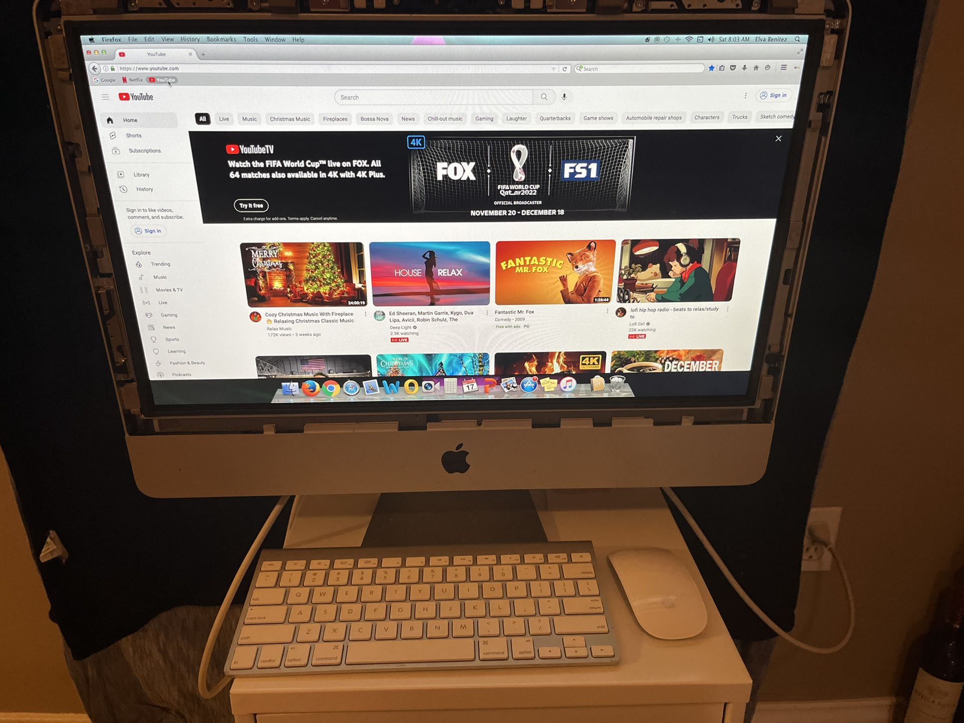 Macデスクトップ iMac 21.5-inch LED16:9widescreencomputer Amazon