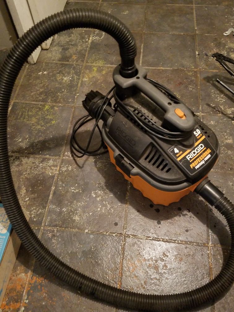 Ridgid Wet/Dry Vacuum