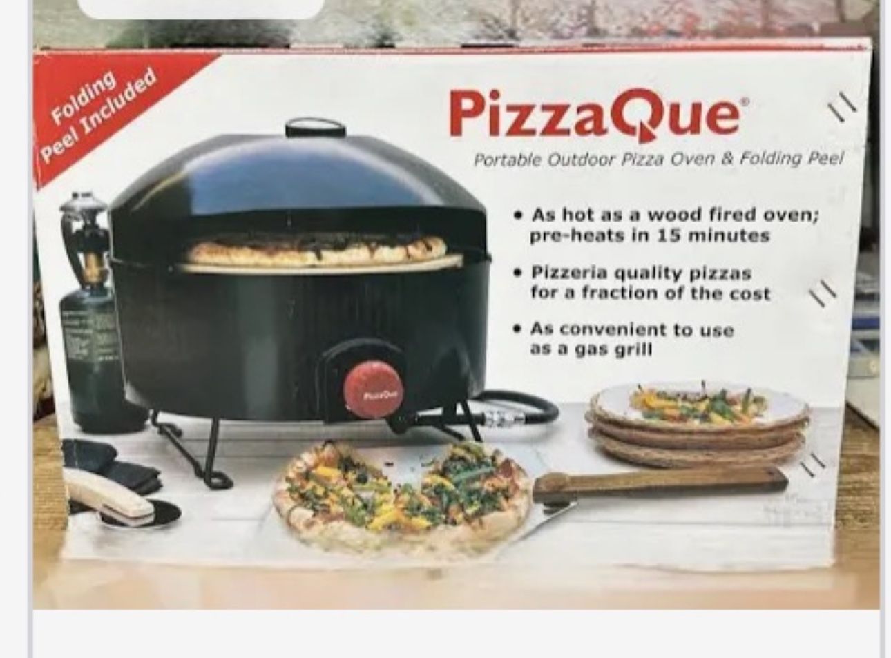 Pizza Que Oven Never Been Used