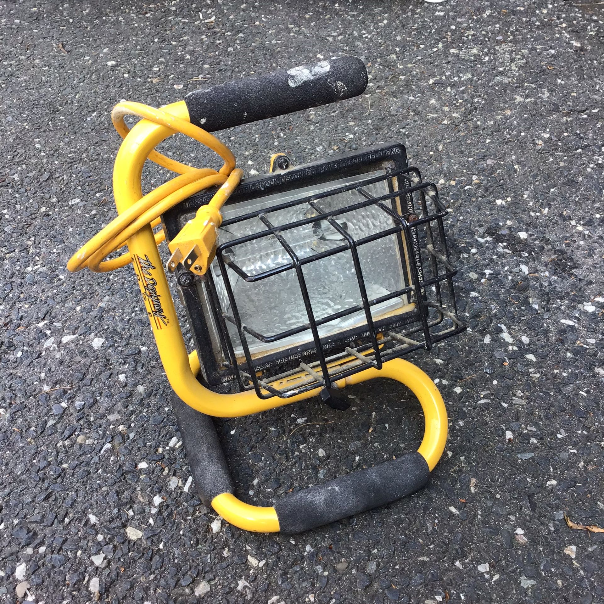 Halogen work light