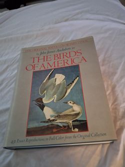 The birds of America John James Audubon first printing of 1985 edition very good slightly used
