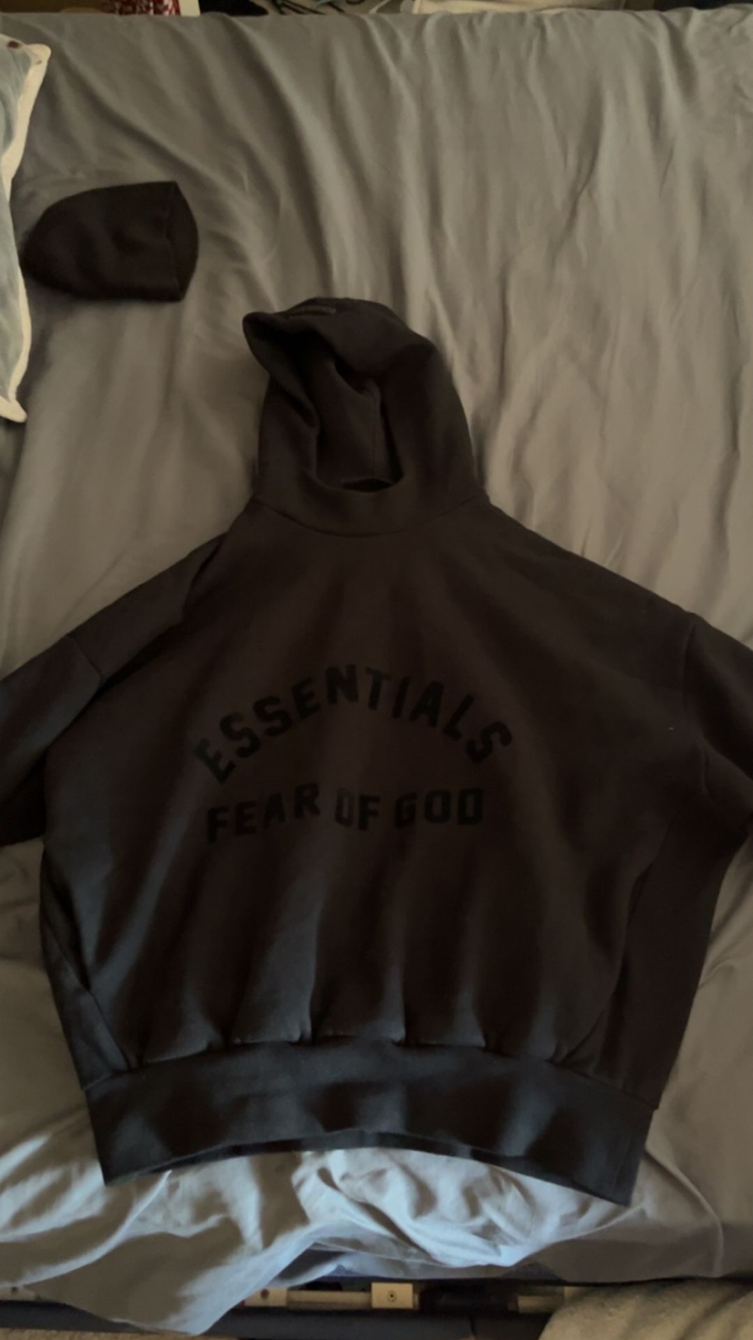 Black Essentials hoodie