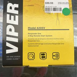 Viper Model 4205V remote Starter
