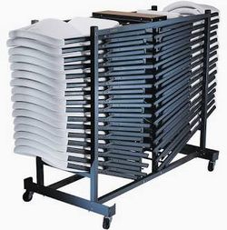 Commercial grade Liftetime folding chairs, new
