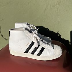 High Top Adidas size 7y