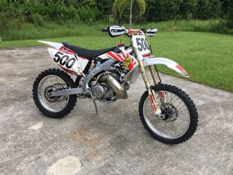 Honda Cr500 Dirt Bike Motorcycle Two Stroke Cr 500 For Sale In Parkland, Fl  - Offerup