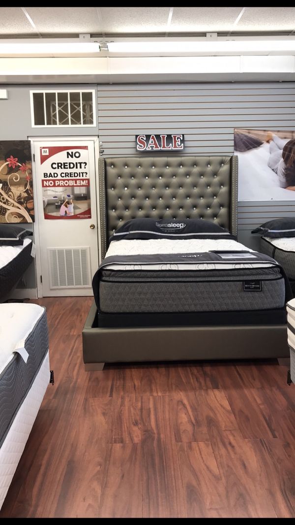 Brand New Queen Upholstered Bed Made By Ashley Furniture For In Brand New Queen Upholstered Bed Made By Ashley Furniture For In Tampa Fl Offerup
