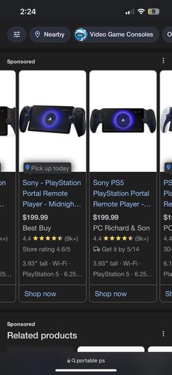 Brand New PlayStation Portal Sealed Cheap 150$