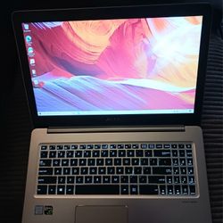 Asus 16" Gaming Laptop Intel Quad Core 12 GB RAM 500 GB HDD/256 GB SSD Webcam 1080P LCD Nvidia GTX 1050 DDR5 Graphics Wi-Fi Windows 11