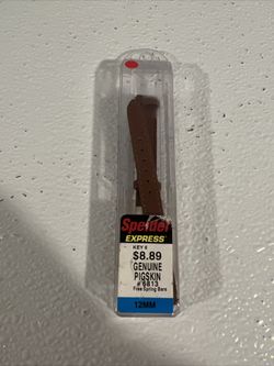 Vintage SPEIDEL 12MM LIGHT BROWN COLOR GENUINE WATCH LEATHER