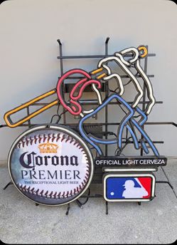 Corona, Premier, MLB, Neon/LED Light