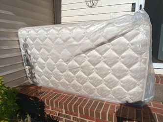Like New Twin Mattress with Box Spring