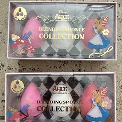NWT limited edition Disney Alice in Wonderland Blending Sponge Collection bundle