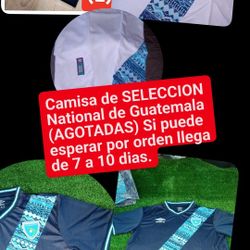CAMISA DE SELECCION DE GUATEMALA