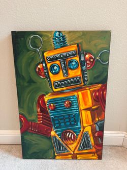 Contemporary Painting - Orbitron 3000