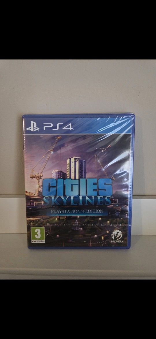 PS4 Gam- CITIES SKYLINES- New Sealed
