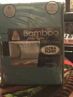 2000 Count Bamboo 6 Piece Ultra Plush