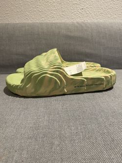 Adidas Adilette 22 Magic Lime Dessert Sand