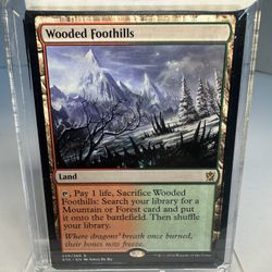 Magic The Gathering: Wooded Foothills