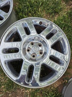 Dodge chrome rims