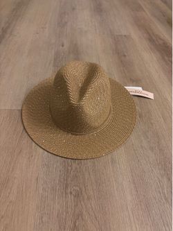 BCBG Generation glitter Panama hat