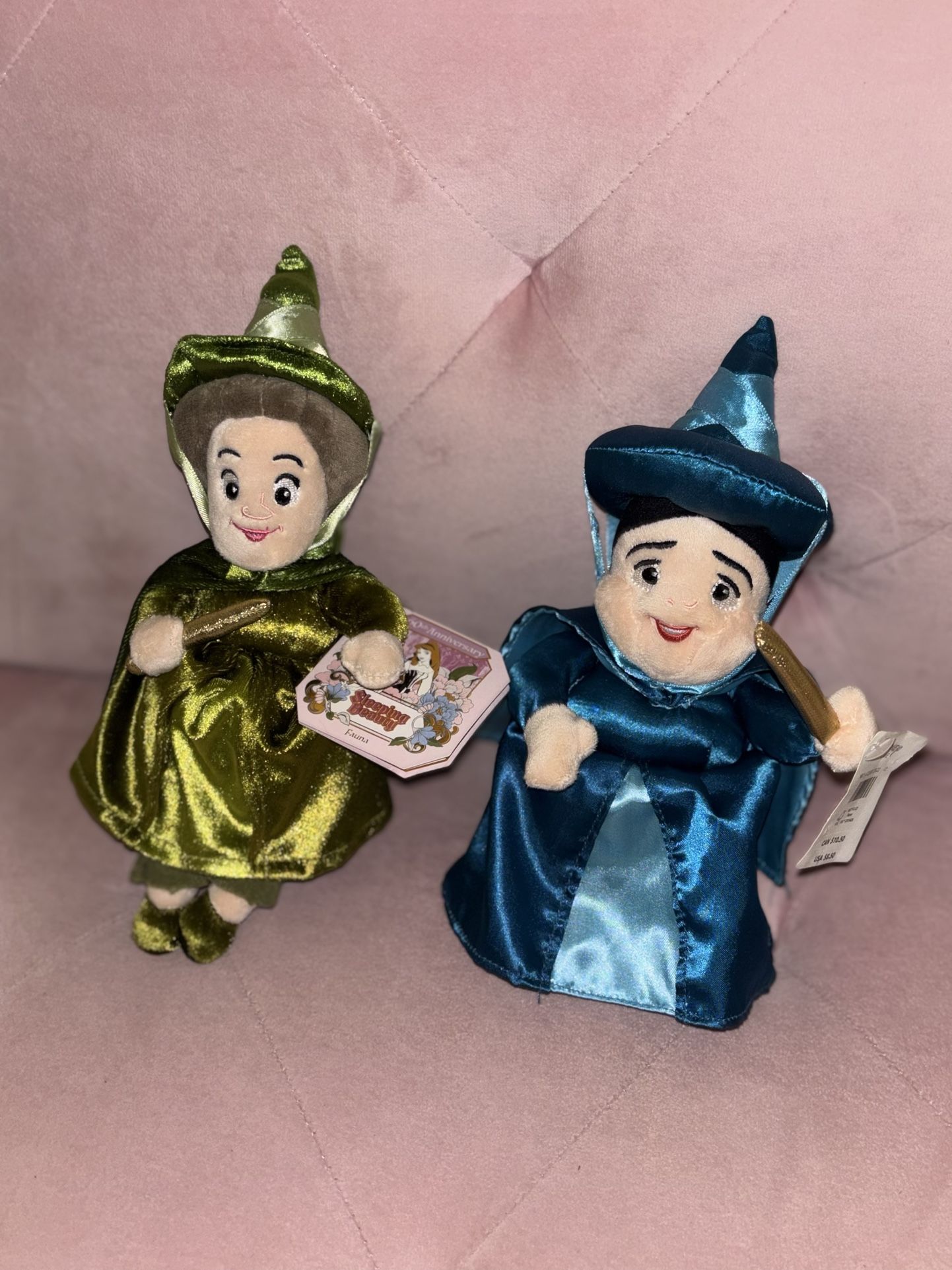 DISNEY STORE SLEEPING BEAUTY 2/3 FAIRIES