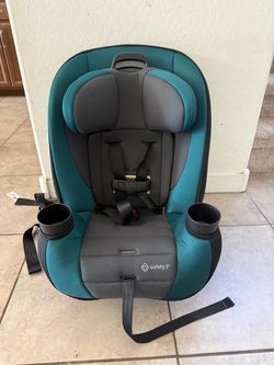 Safety 1st Ellaris 3-in-1 Convertible Car Seat, Slim Fit Design, Rear & Forward-Facing, 5-Position Headrest, Travel-Friendly with Machine-Washable Sea