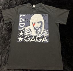 Mens Small Y2K 2009 Lady Gaga Ate My Heart Inc Concert Tshirt